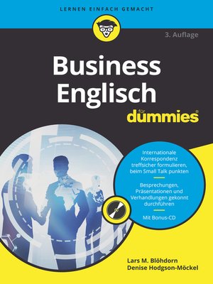 Business Englisch für Dummies - ebook